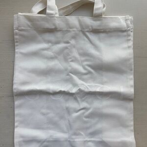 Gucci Ivory Canvas Shopping Tote